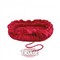 Cama-cojín loop burdeos