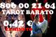 Tarot 806 barato/tarotistas/0,42 € el min