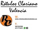 Rótulos valencia clariano