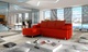 Sofá cama alys rojo con chaise long - Foto 5