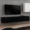 Mueble tv modelo berit h180 negro