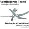 Ventilador de techo-montaje e instalación-económico-seseña y alre