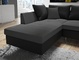 Sofá negro/gris mueblesbonitos com - Foto 5