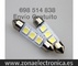 2 bombillas led para matricula