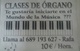 Clases de teclado y órgano