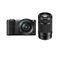 Sony ilce6300 a6300 negro + 16-50mm + 55-210mm kit de lentes