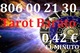 Tarot barato del amor/numerología/806 002 130