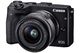 Canon eos m3 cámara csc negro + lente ef-m 15-45mm