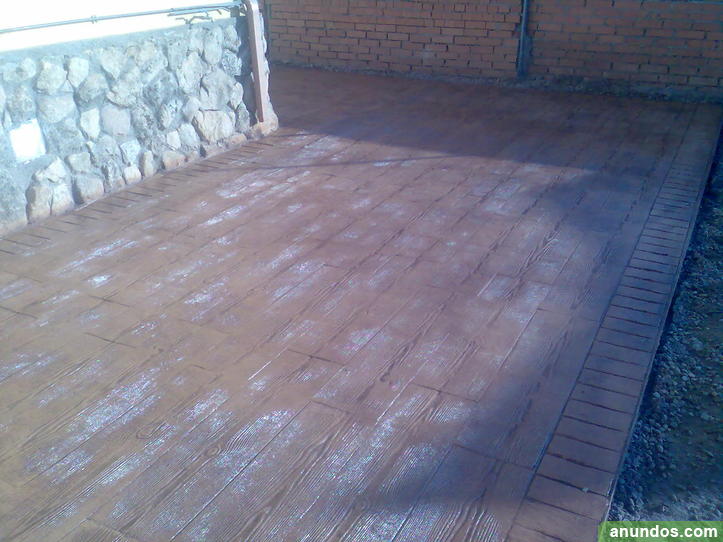 Hormigon impreso burgos