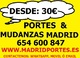Consulte precios portes y mudanzas 9.1(36)89-81.9 en fuencarral-e - Foto 1