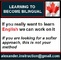 Learning english to become bilingual