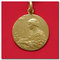 Medalla santa cecilia en oro o en plata