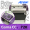 Plotter de corte cc720 ii con cortes de contorno