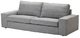 Sofa Kivik 3 plazas color isunda gris Nuevo - Foto 1