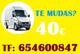 Desde 45€ ((portes en fuenlabrada-hortaleza))..654(6)oo8(4)7 mp - Foto 1