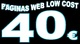 40€ paginas web profesionales