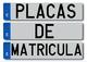 Placas matricula coche moto acrilicas - Foto 1