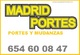 Mudanzas y portes(muebles,cajas..)65(x)46oo8.47 en coslada,retiro