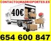 Minimudanzas en ascao(=65:46oo8:47)portes en fuenlabrada 40eur - Foto 1