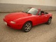 Mazda mx5 na, color rojo, 1600cc, descapotable