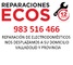 Reparación de electrodomésticos ecos