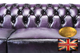 Sofá Chester 3 asientos en cuero natural -Púrpura Gastado - Foto 7