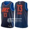 Camiseta thunder paul george statement 2017 18 azul