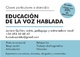 Entrenamiento vocal para profesionales