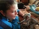 Monos capuchinos muy amigables