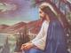 Cuadro ovalado Jesus rezando - Foto 2