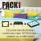 Pack colchón viscoelástica + somier + almohada de 90x190