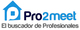 Pro2meet.es - el buscador de profesionales