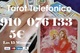 Tarot 806/videncia visa/910 076 133