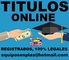 Titulos universitarios y tecnicos online - Foto 1