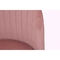 Silla GLAMOUR, metal, terciopelo rosa - Foto 4