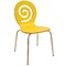 Silla pinar, apilable, acero inoxidable