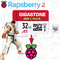 Centro arcade y retro para rapsberry pi 2 con 7000 juegos