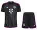 Bayern munchen 23-24 2a equipacion camiseta y shorts de futbol