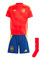 Espana 2024-25 eurocopa ninos camiseta y shorts,thai camisetas