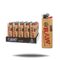 Bic raw classic leighters brown color - bandeja de 50ct sellada