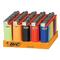 Encendedor bic classic, colores surtidos, bandeja de 50 unidades,