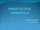 Clases online line para ayudar en el programa spss